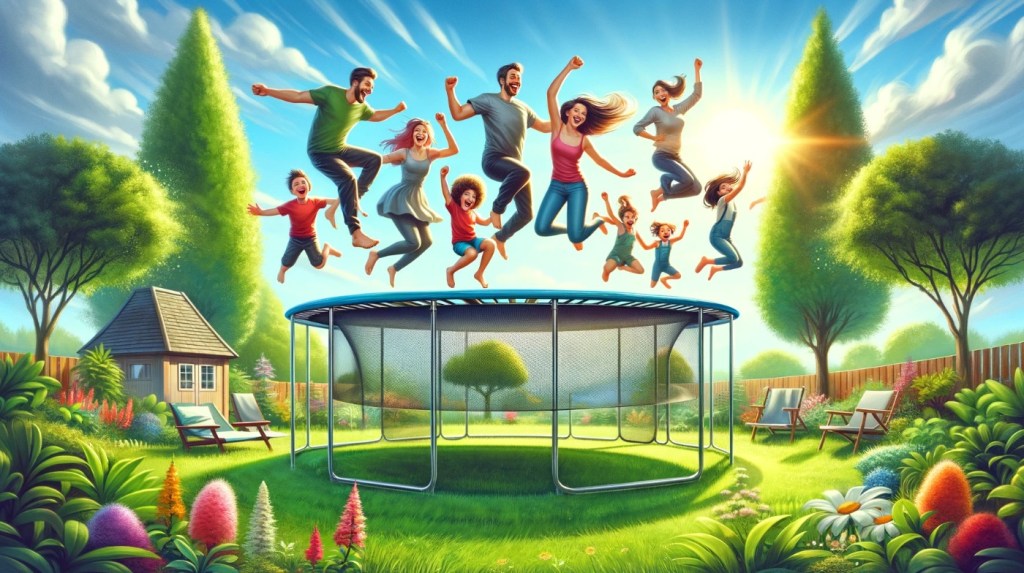 Sundhed og trampolin spring